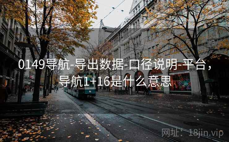 0149导航-导出数据-口径说明-平台，导航1+16是什么意思